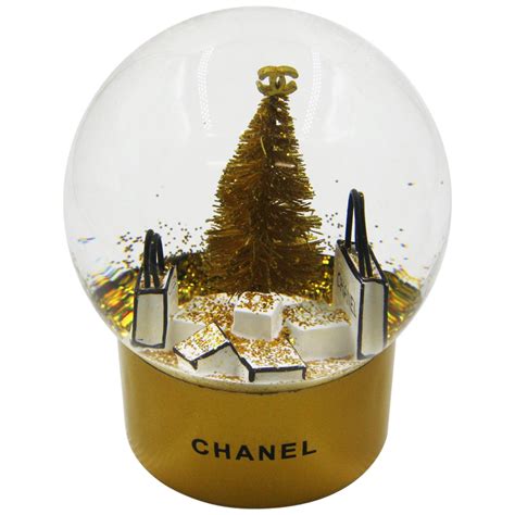 chanel christmas snow globe|Chanel snow globe price.